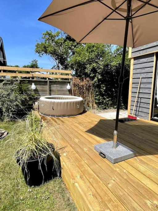 Modern Beach House For 12 Pers! With Jacuzzi Julianadorp Exterior foto