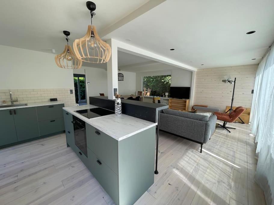 Modern Beach House For 12 Pers! With Jacuzzi Julianadorp Exterior foto