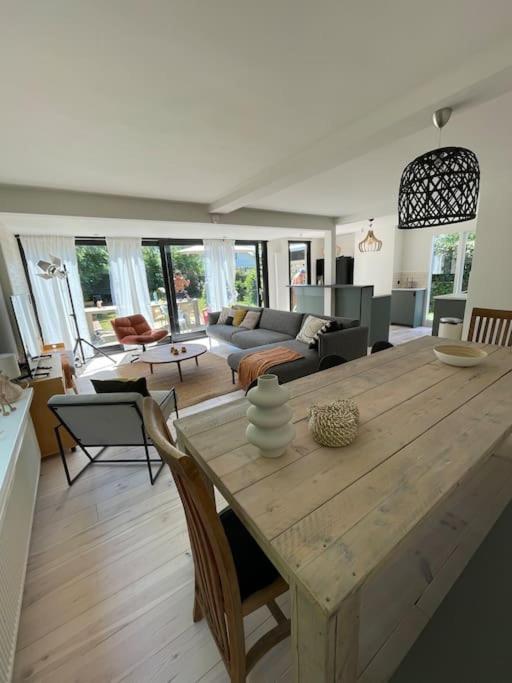 Modern Beach House For 12 Pers! With Jacuzzi Julianadorp Exterior foto