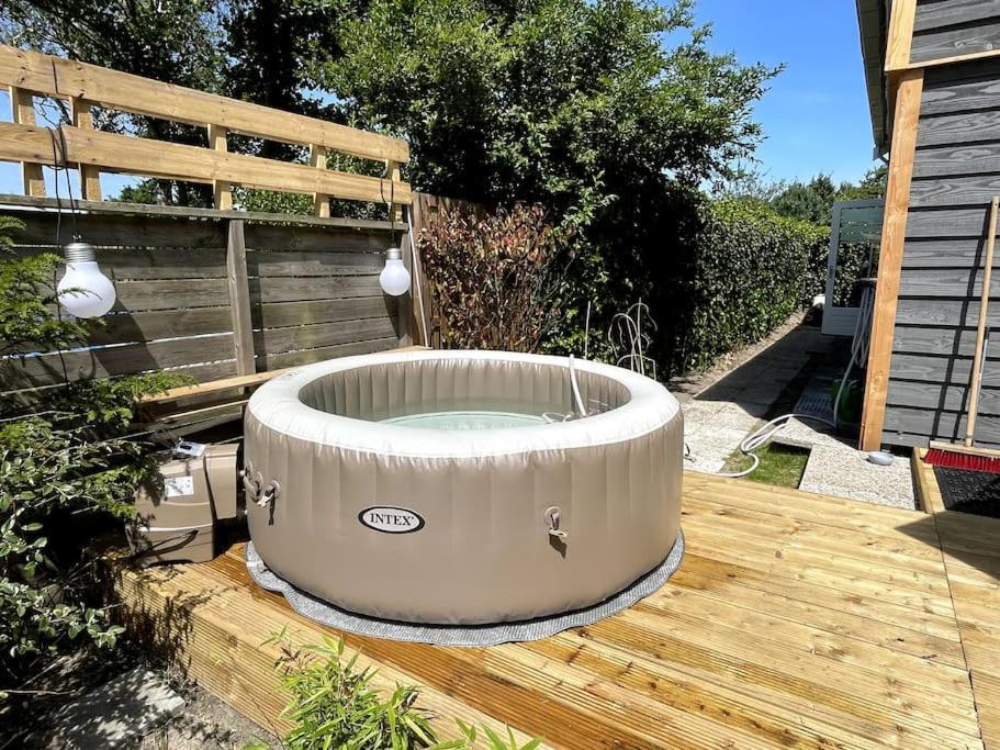 Modern Beach House For 12 Pers! With Jacuzzi Julianadorp Exterior foto